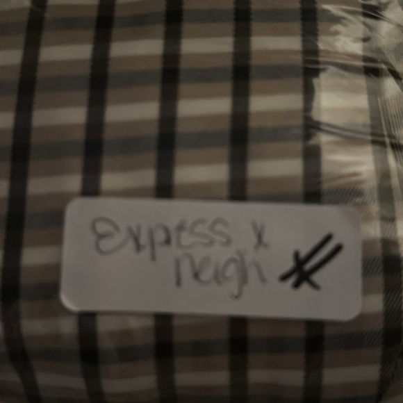 EXPRESSxNEGIN MIRSALAHI plaid boyfriend woman blazer Corpcore oversized XXS - Picture 14 of 14